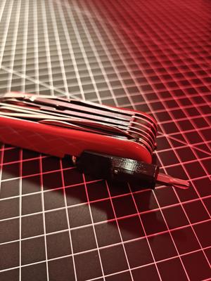 Victorinox corkscrew to 4mm bit driver
