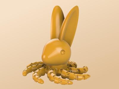 Octorabbit = Easter Bunny + Octopus 