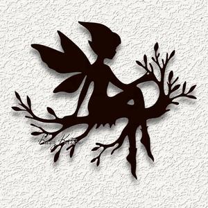pixie fairy sprite tree branch WALL ART HOME DECOR