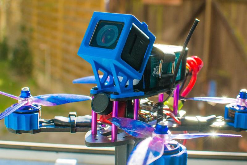 HSKRC TWE210 Run Cam 5 mount (30°)