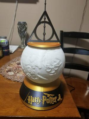 Harry Potter Themed Lithophane Night Light
