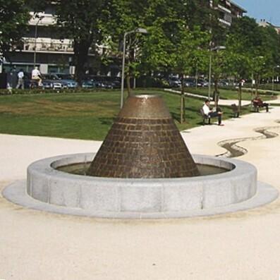 Fontana Giardini Barbarossa Lodi Italy - pen holder portapenne