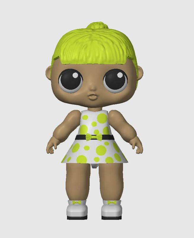 QB LOL doll (Articulated) 2 - Multicolor