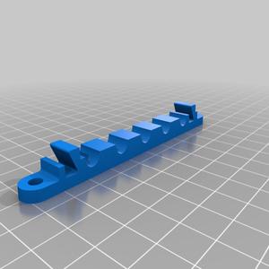 Wall Mount Prusa MMU2 6mm PTFE Separator