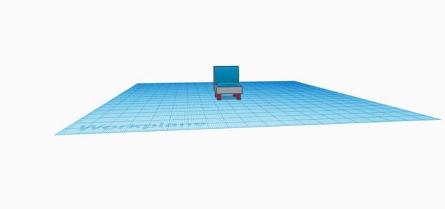 cut mini chair to sit on desk