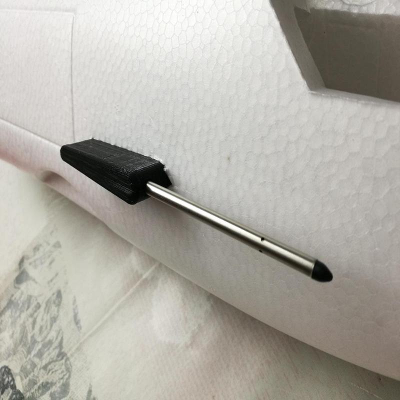 Pitot tube holder (Air speed sensor) from Matek