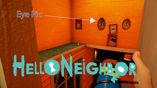 Hello Neighbor Eye Picture