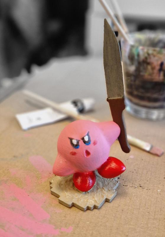 Kirby with a knife V2