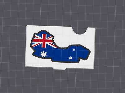 F1 AUSTRALIA THEMED CREDIT CARD WALLET
