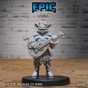 Kobold Pirate Bard ‧ DnD Miniature ‧ Tabletop Miniatures ‧ Gaming Monster ‧ 3D Model ‧ RPG ‧ DnDminis ‧ STL FILE