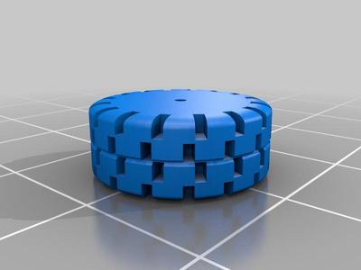 1:87 H0 scale offroad truck tire