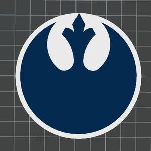 STAR WARS REPUBLIC LOGO COASTER FOR COFFEE, TEA, AND HOME décor