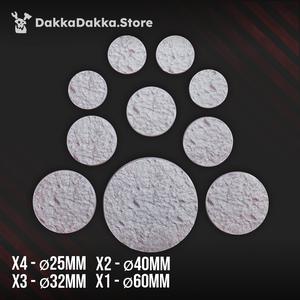 Decorative bases "War field" Set
