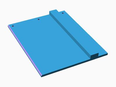 Hand circular saw guide