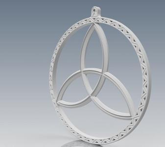 Three Infinity Key Ring