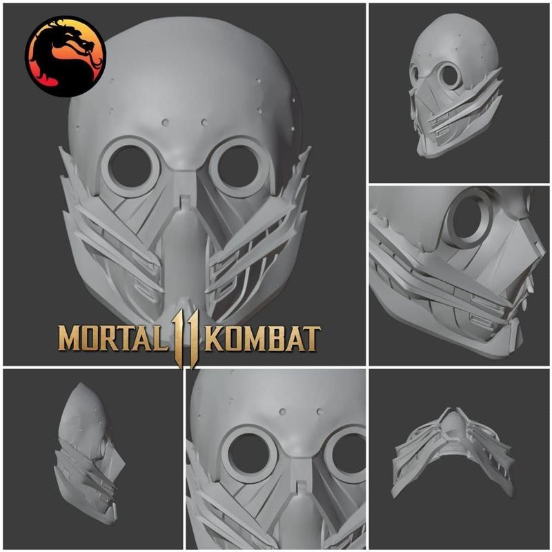 Kabal mask from Mortal Kombat 11 - Give me a smile :)