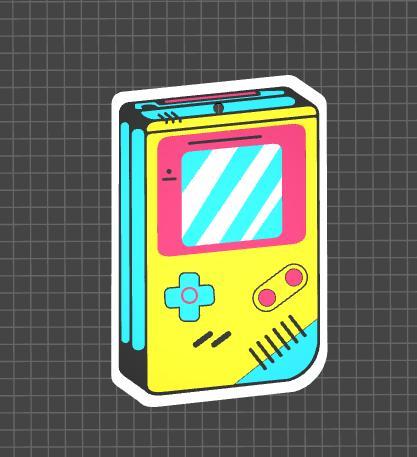 Keychan retro console