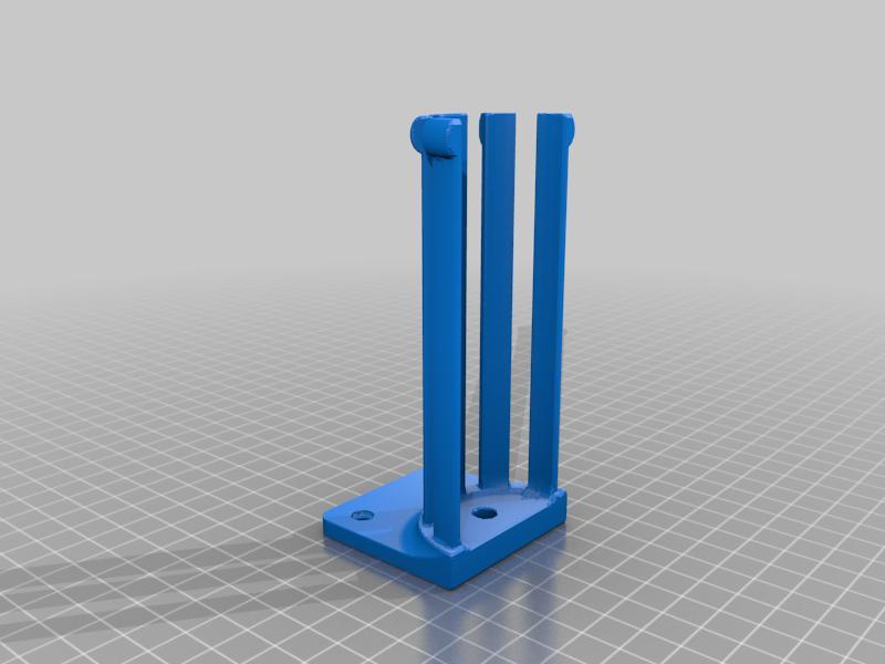 Extended Spool holder for Kossel Delta XXL 90mm width, 45mm hole