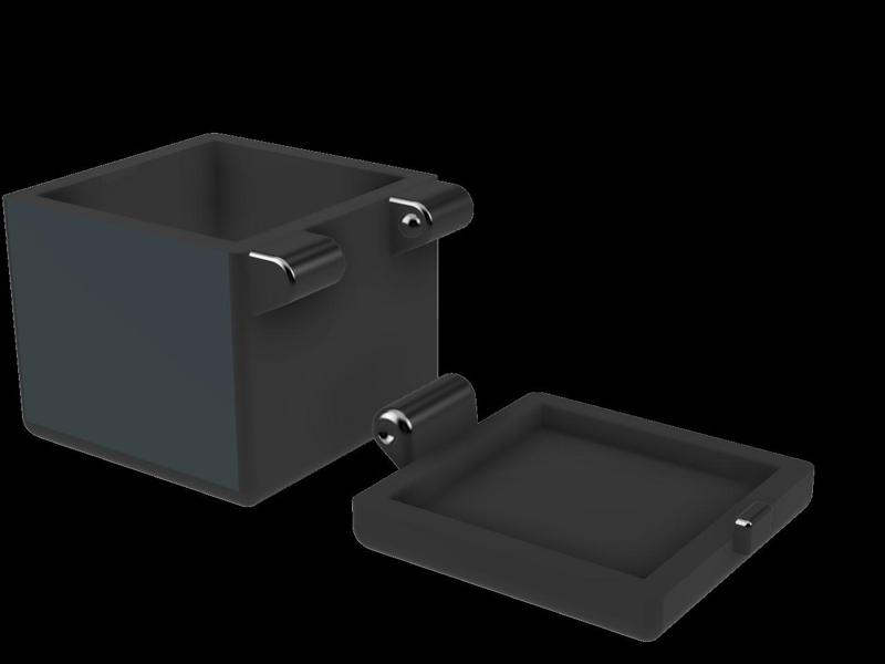 Small lidded organizer