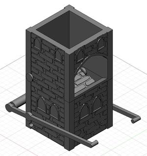 Mechanical Dice Tower