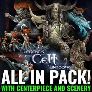 Legends of the Celt Kingdoms All in Pack (with scenery/Centerpiece)