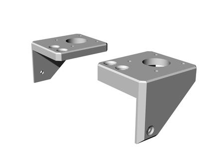 X5SA Pro motor mounts