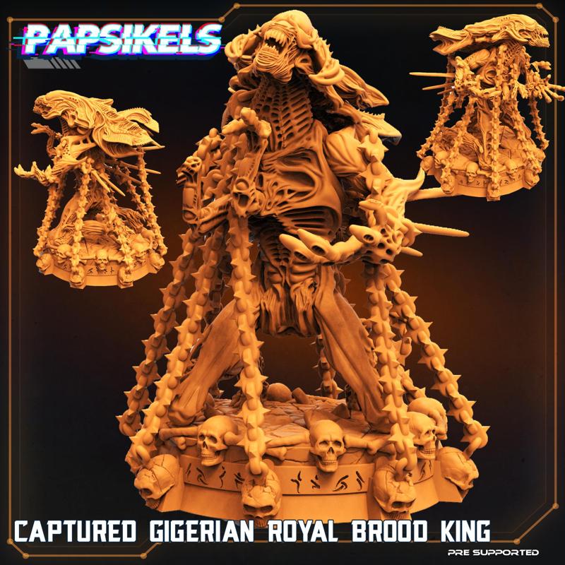 CAPTURED GIGERIAN ROYAL BROOD KING