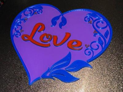 Customizable Heart perfect for Valentine's day
