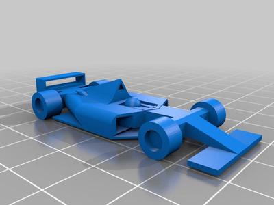 Simple Formula Race Car