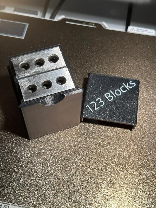 123 Blocks Box With Label