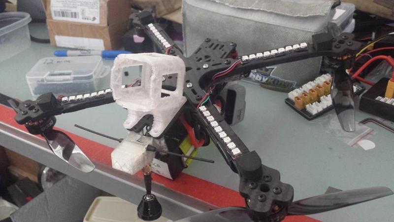 TBS SourceOne GoPro Session Mount - 35° Remix