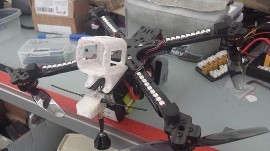 TBS SourceOne GoPro Session Mount - 35° Remix