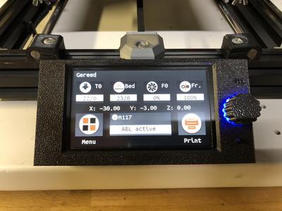 bigtreetech tft 43 case for on 2040 profile