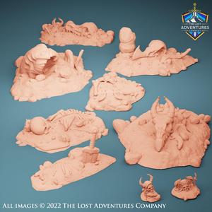 Battle Remnants (Set of 9)