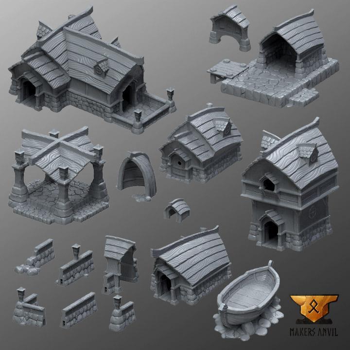 Fishers Villaje - Full set