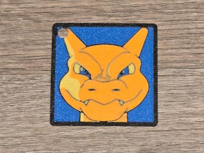 Pokemon Charizard Child Keychain Card Game