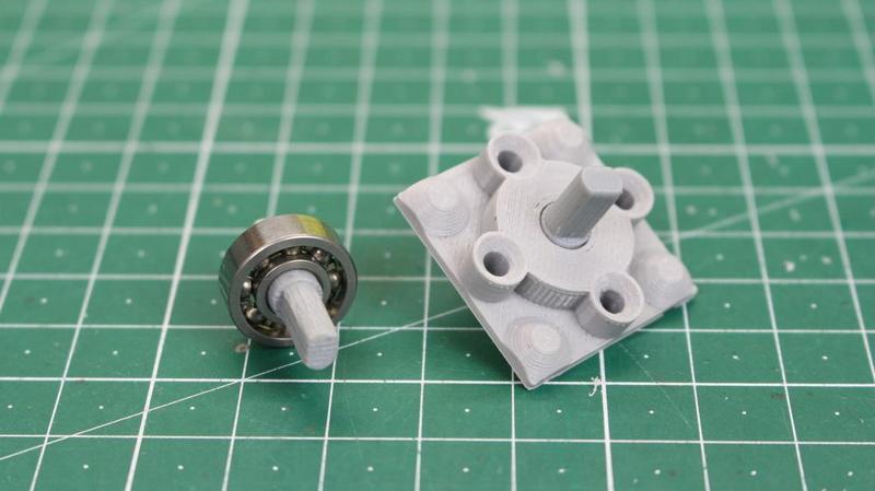 IQBX bearing holder 1.85mm & Shafts