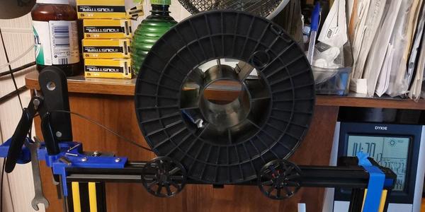 Filament spool holder for 20x20 profile