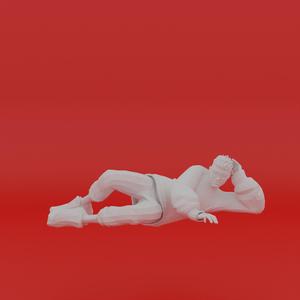 Character Pose Toy Man Miniature Figure 061