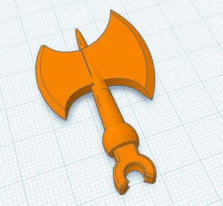 NEW Energon axe for Dummy 13