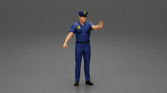 police officer policeman stop hand