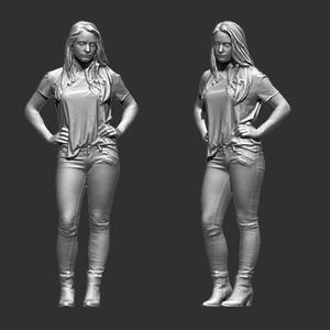 PEOPLE WOMEN F20 FIGURE DIORAMA
