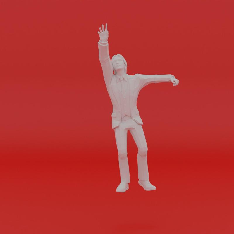 Character Pose Toy Man Miniature Figure 139