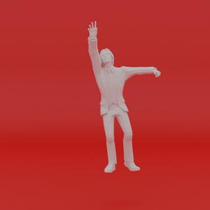 Character Pose Toy Man Miniature Figure 139