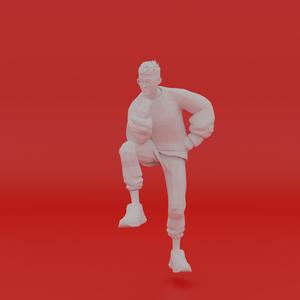 Character Pose Toy Man Miniature Figure 088