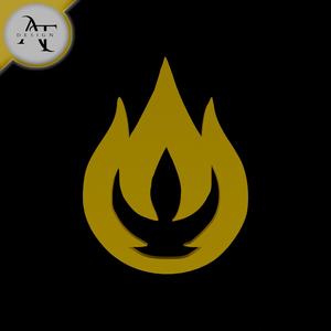 Simple Flame Symbol - 2D Art