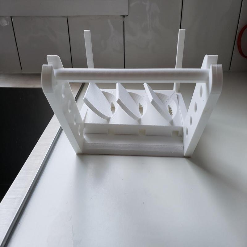 Kitchen Sink accessories rack v2.0