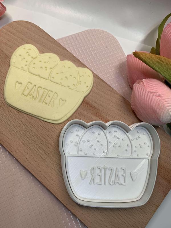 Easter cookie cutter stamp