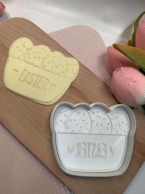 Easter cookie cutter stamp