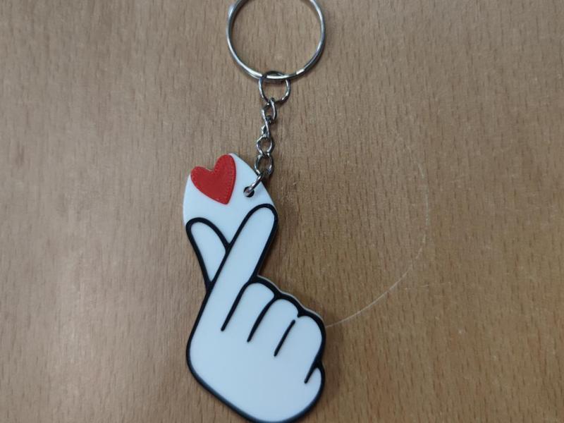 Keychain bts (heart)
